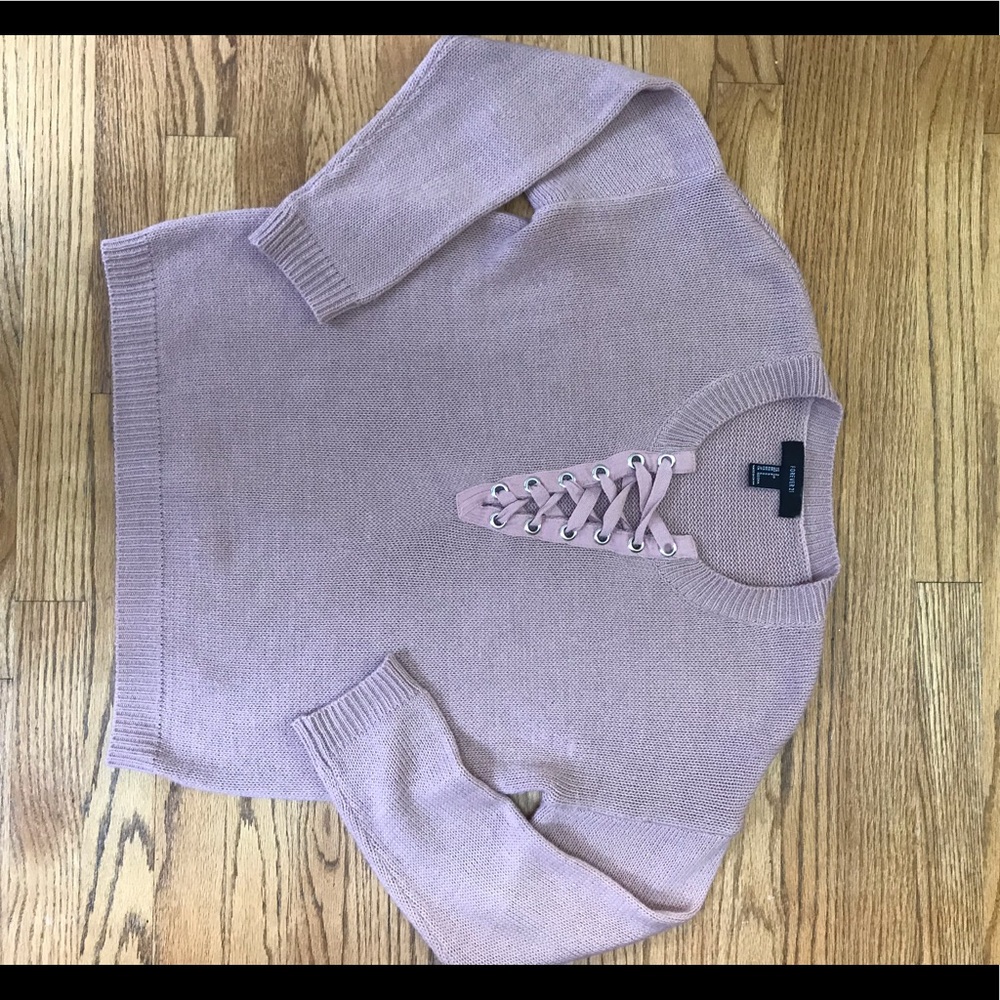 Soft pink sweater